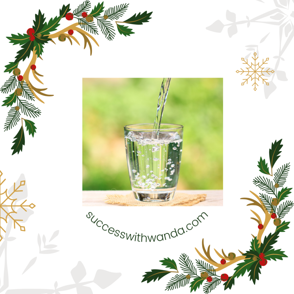 clear class of water for digestion reset.
